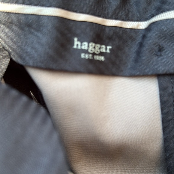 Haggar Dress Men Pants Tan Size 42X30 - Picture 3 of 5